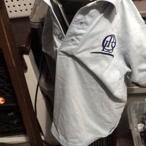 Light blue LPS polo shirts made by A+